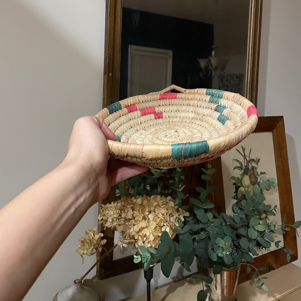 Small woven bowl